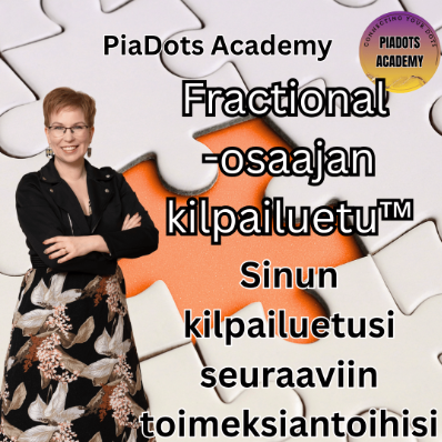 PiaDots Academy Fractional-osaajan kilpailuetu
