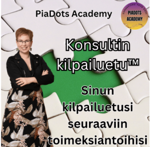 PiaDots Academy - Konsultin kilpailuetu
