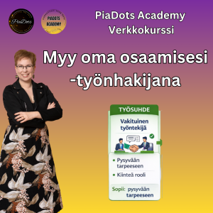 Myy oma osaamisesi -työnhakijana