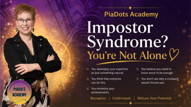 Imposter syndrome -Pia Kiviranta PiaDots Academy